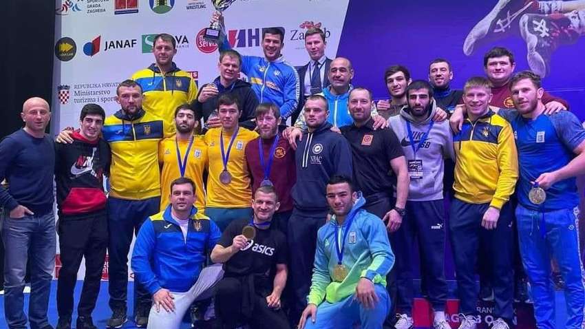 Украинцы завоевали семь медалей на турнире Grand Prix Zagreb Open 2022