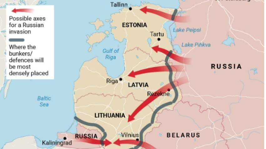 Країни Балтії готуються до вторгнення Росії: ЗМІ розповіли деталі Країни Балтії готуються до вторгнення Росії: ЗМІ розповіли деталі