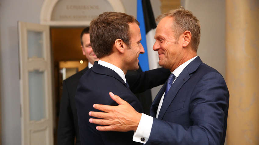 Макрон решительно стремится остановить войну в Украине: что предложит Туску Макрон решительно стремится остановить войну в Украине: что предложит Туску