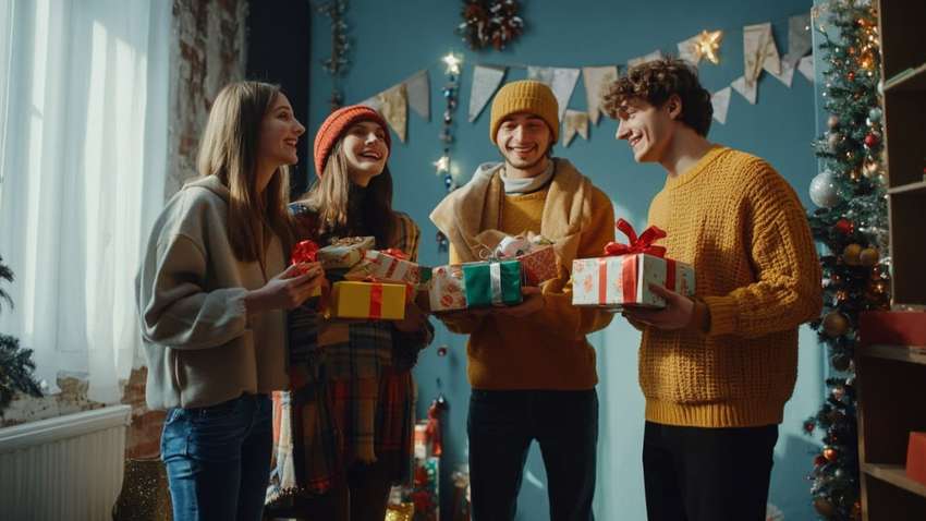 Новорічні ігри для компанії: підготуй вечірку без клопотів