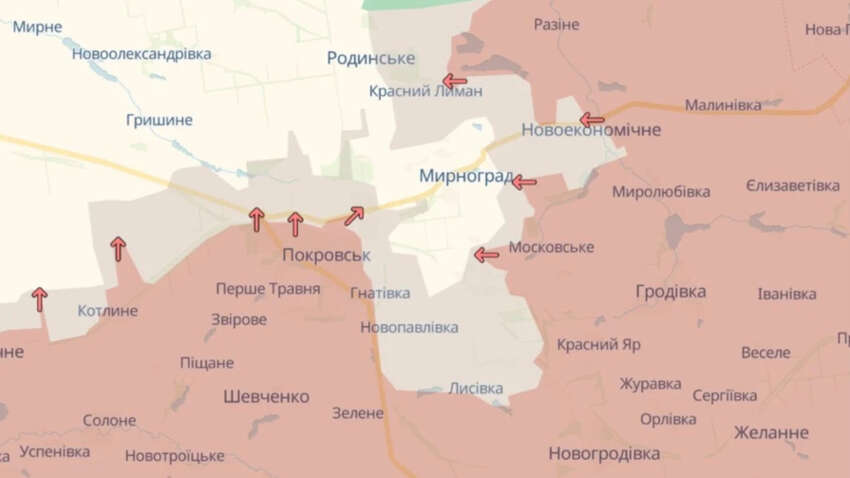 Не только Покровск: в DeepState намекнули, какой город постепенно захватывают россияне