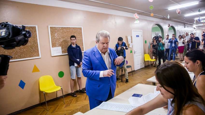 Михайло Поплавський віддав свій голос за мир та відродження українського села