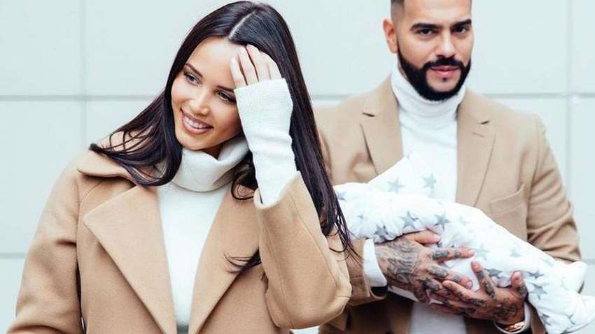 Невеста Тимати случайно показала лицо их маленького сына