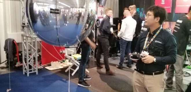 Японцы представили бесшумный дрон в виде шара