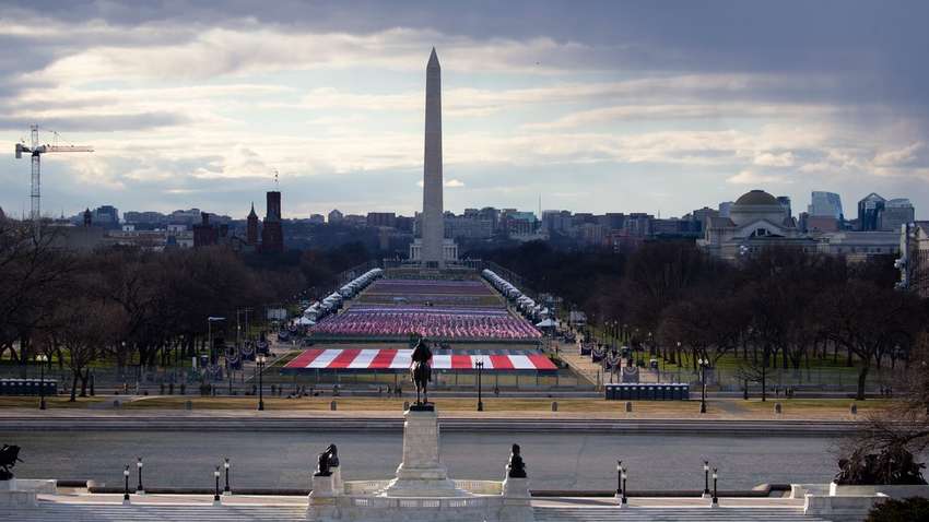 Репетиция инаугурации Джо Байдена: в Сети появились ФОТО