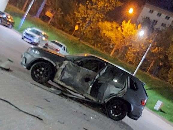 В Івано-Франківську обстріляли автомобіль з гранатомета