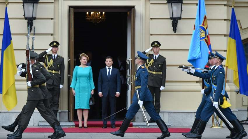 В Киев прибыла президент Словакии Зузана Чапутова