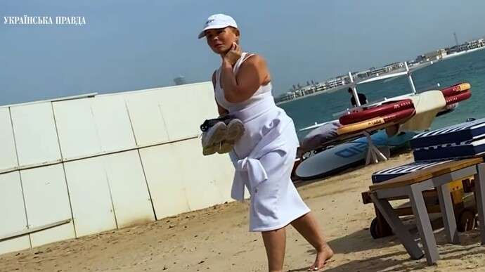 Не только Тищенко: СМИ показали, как Тимошенко встретила начало нового года в Дубае