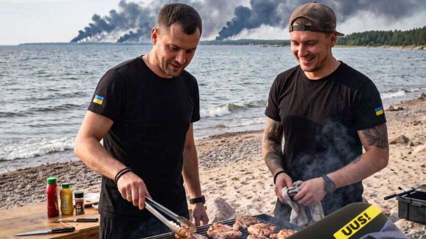 В Эстонии реклама мяса с украинскими флагами довела россиян до истерики (ФОТО)
