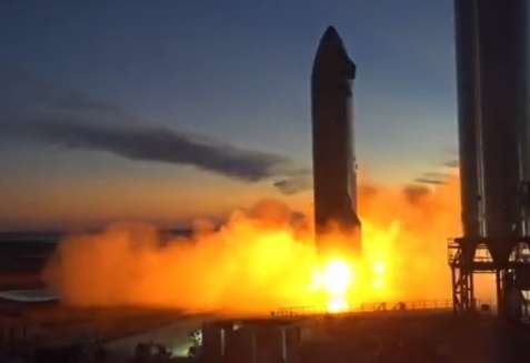 Илон Маск показал, как выглядел первый запуск вакуумного двигателя Raptor для корабля Starship (ВИДЕО)  Илон Маск показал, как выглядел первый запуск вакуумного двигателя Raptor для корабля Starship (ВИДЕО)