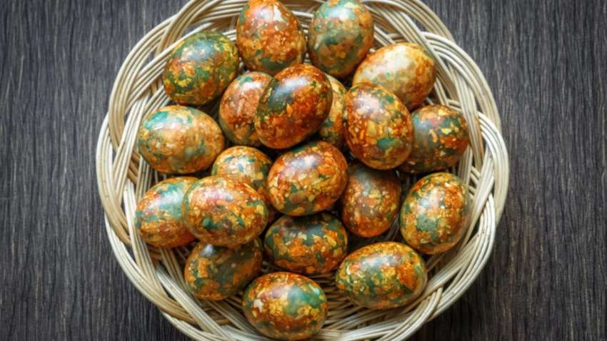 Как сделать мраморные яйца на Пасху: проверенный способ Как сделать мраморные яйца на Пасху: проверенный способ