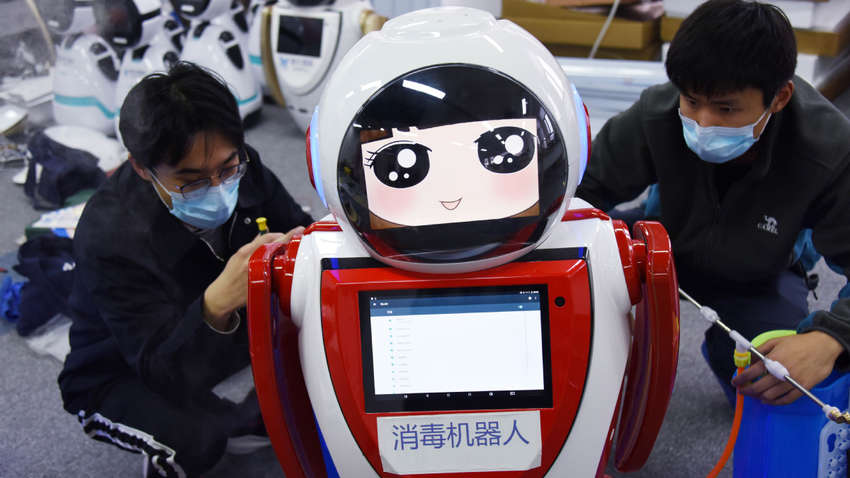 Роботы смогут дать отпор коронавирусу