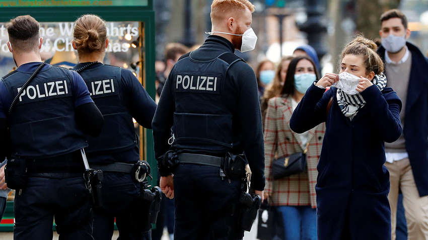 Германия уходит на жесткий карантин Германия уходит на жесткий карантин