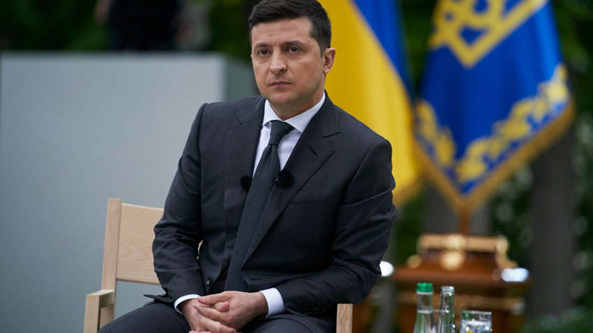 Ротация: Зеленский дал оценку заявлениям об отводе российской армии Ротация: Зеленский дал оценку заявлениям об отводе российской армии