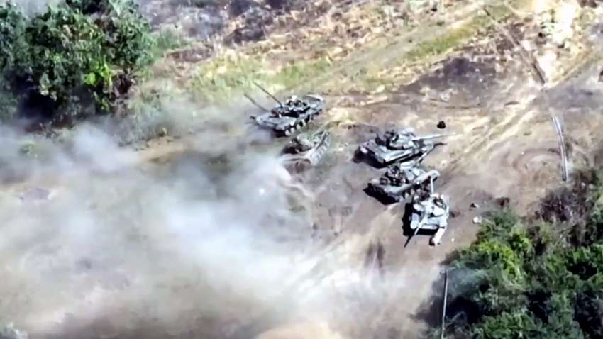 ВСУ уничтожили танковую роту оккупантов (ВИДЕО) ВСУ уничтожили танковую роту оккупантов (ВИДЕО)