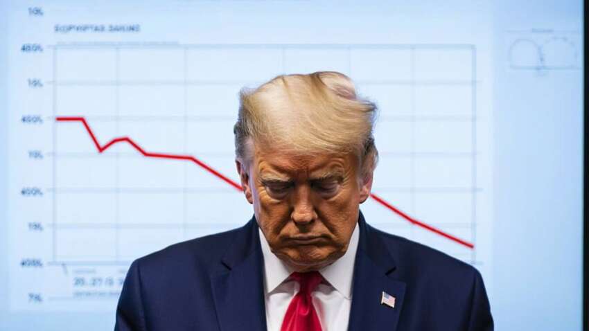 «Глубоко в минусе»: Трамп теряет поддержку из-за хаотичной политики и громких скандалов