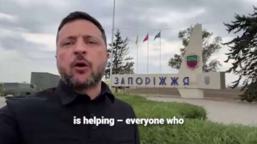 В бункере или с ИИ: как снималось видео Зеленского из Запорожья В бункере или с ИИ: как снималось видео Зеленского из Запорожья