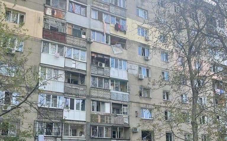Під час ракетного обстрілу Одеси постраждало 250 квартир