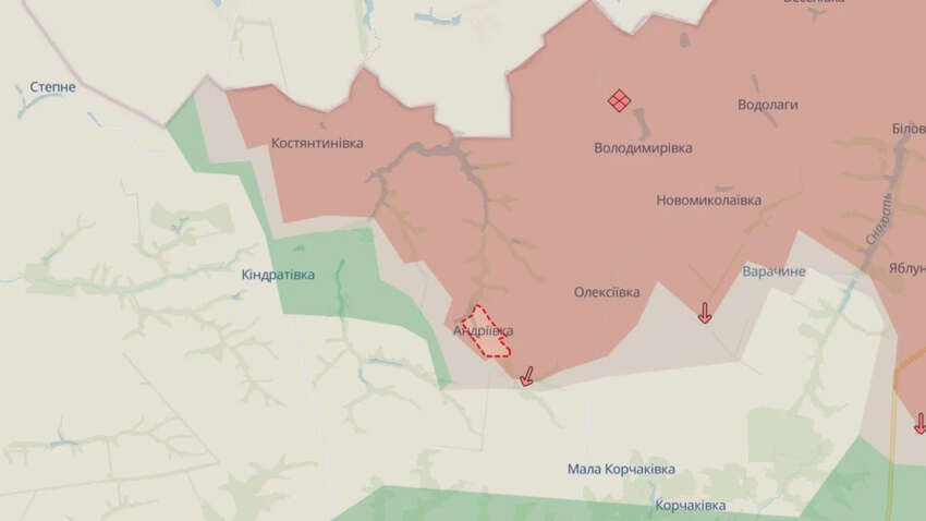 В ВСУ сделали новое заявление по «оккупации» Андреевки Сумской области