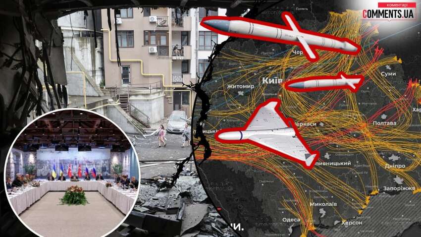 Як ударами дронів та ракет РФ готується до переговорів: чим відповісти Україні