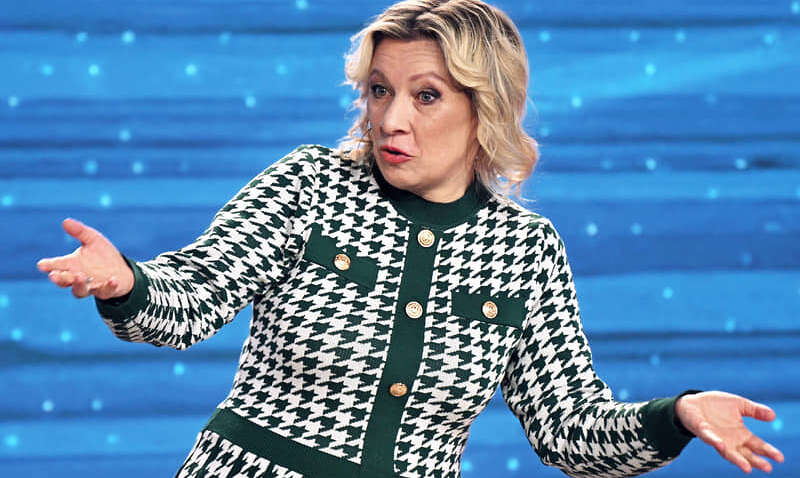 Захаров устроила истерику и обвинила Украину в преступлениях против человечности: детали