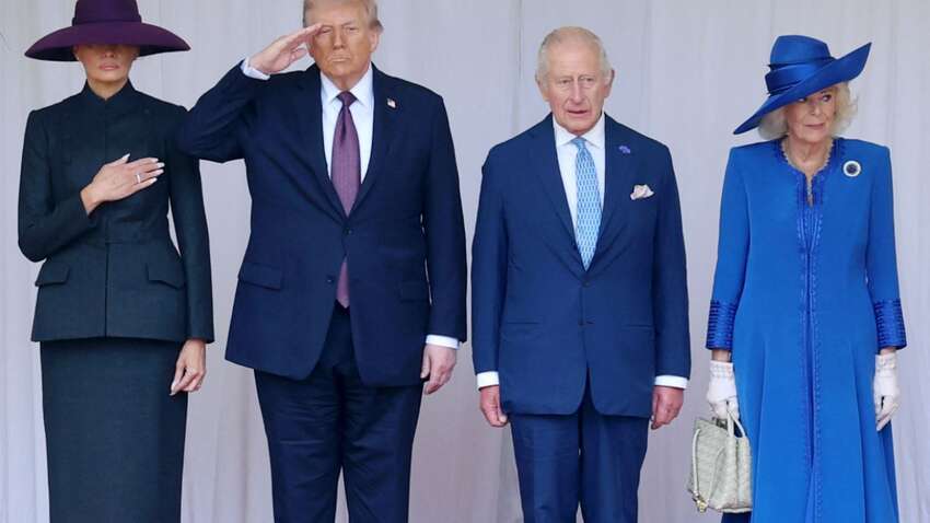 Тонке та мовчазне «приниження» королів: як стиліст трактувала вбрання Трампів Тонке та мовчазне «приниження» королів: як стиліст трактувала вбрання Трампів