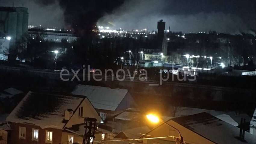 Єлець під атакою: палає завод, що працює на оборонку РФ