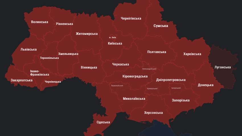 Велика кількість вибухів у Києві, Львові, Запоріжжі, Хмельницькому, Житомирі, Полтаві, Миколаєві, Вінниці