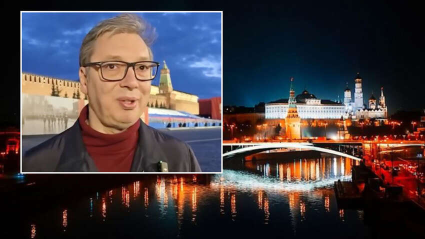 Вучич записав із Червоної площі відеозвернення: що заявив європейцям