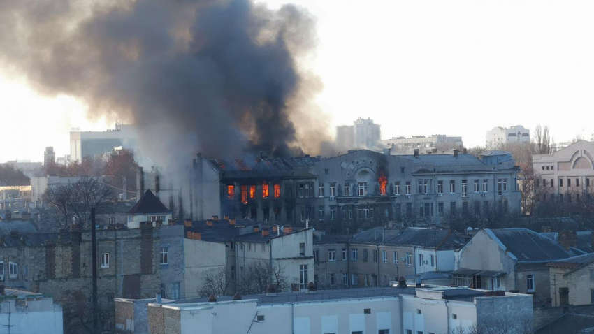 Под завалами найдены еще погибшие из-за пожара в одесском колледже