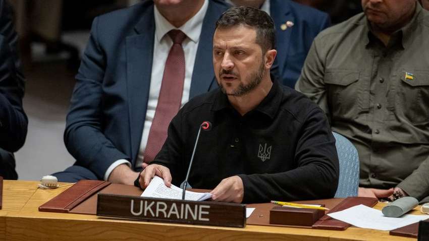 Зеленський в ООН назвав умову, яка точно приведе до завершення війни Зеленський в ООН назвав умову, яка точно приведе до завершення війни