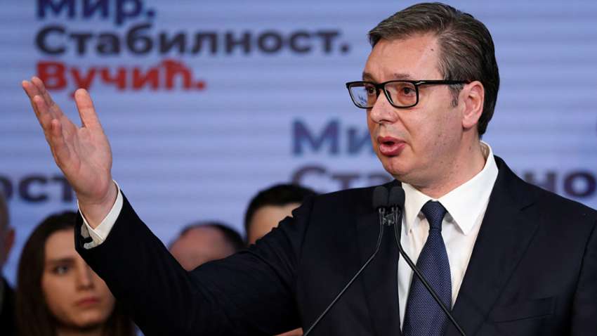 Сербский президент Вучич попал в скандал Сербский президент Вучич попал в скандал