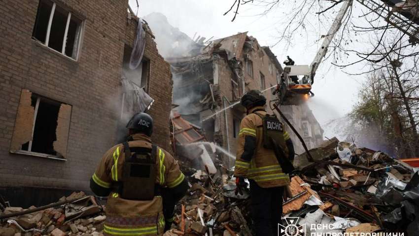 У Кривому Розі під завалами може бути жінка і троє маленьких дітей