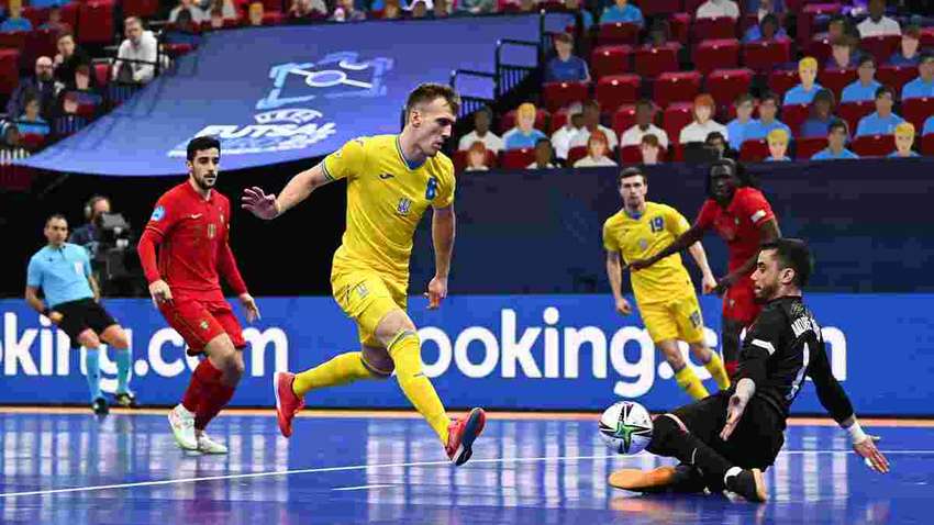 Украинские футзалисты сотворили сенсацию на чемпионате Европы-2022 (видео)