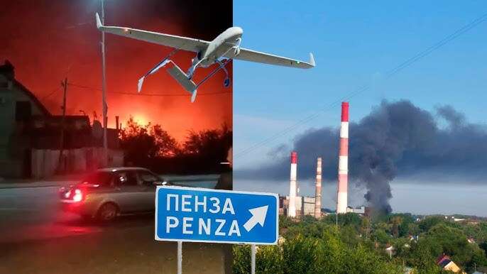 Россия содрогалась от взрывов: дроны атаковали важный оборонный объект РФ Россия содрогалась от взрывов: дроны атаковали важный оборонный объект РФ