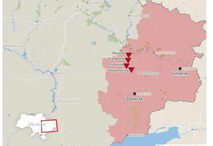 Втрата Донбасу відкриє шлях росіянам до трьох великих міст України