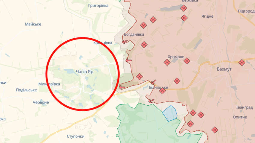 Військовий розповів про план Росії захопити Часів Яр