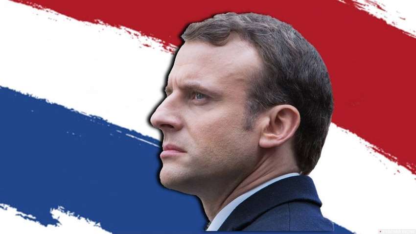 Во Франции суд оштрафовал активистов, которые год воровали портреты Макрона