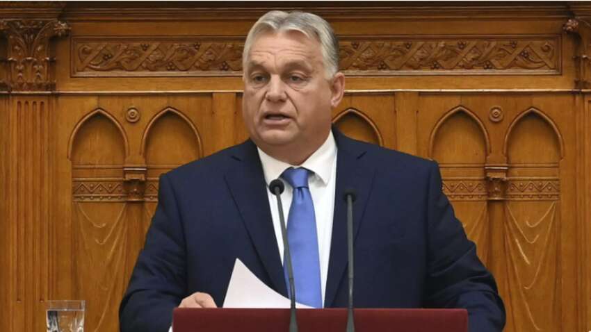 Орбан резко отреагировал на стеб Зеленского в Мюнхене о его животе Орбан резко отреагировал на стеб Зеленского в Мюнхене о его животе