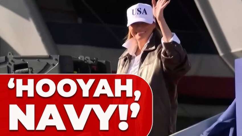 Почему Мелания Трамп на праздновании 250-летия ВМС США крикнула слово "х*я" (ВИДЕО)