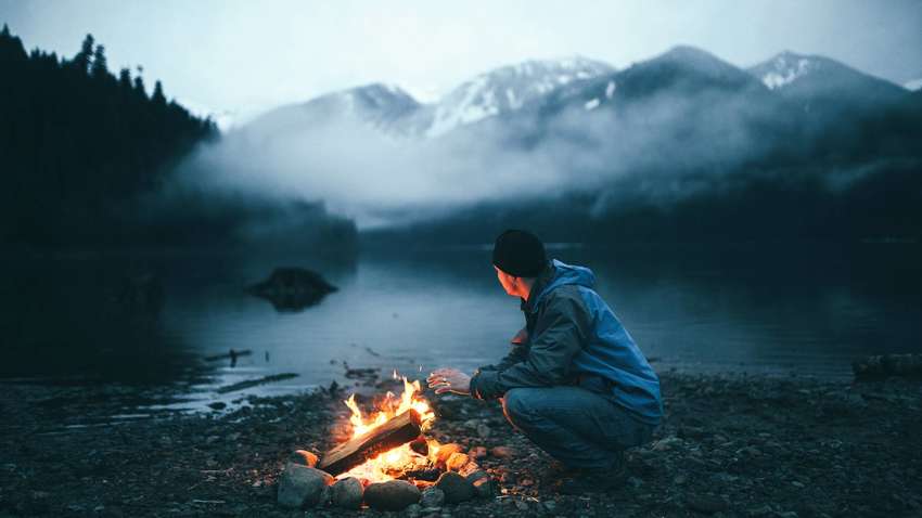 Как правильно развести костер и не устроить пожар 