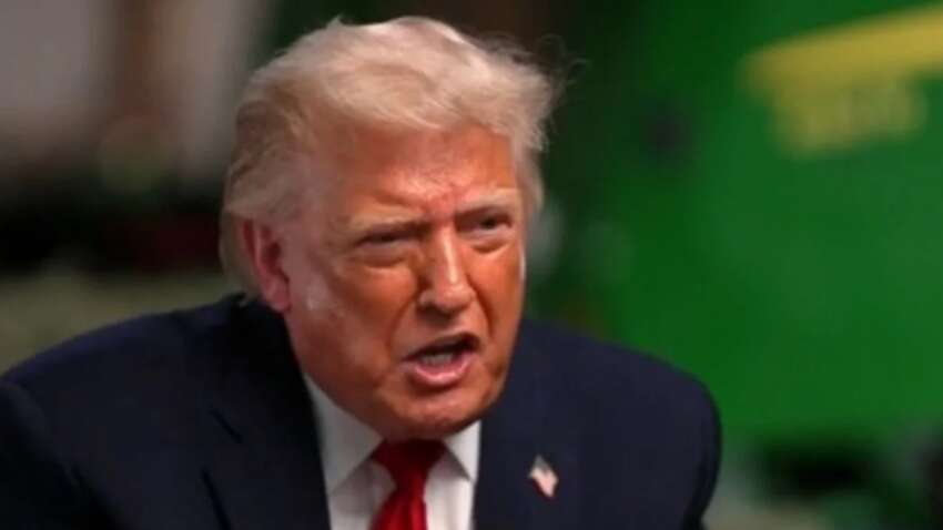 После этого вопроса журналистки Трамп яростно раздавил микрофон и ушел из интервью