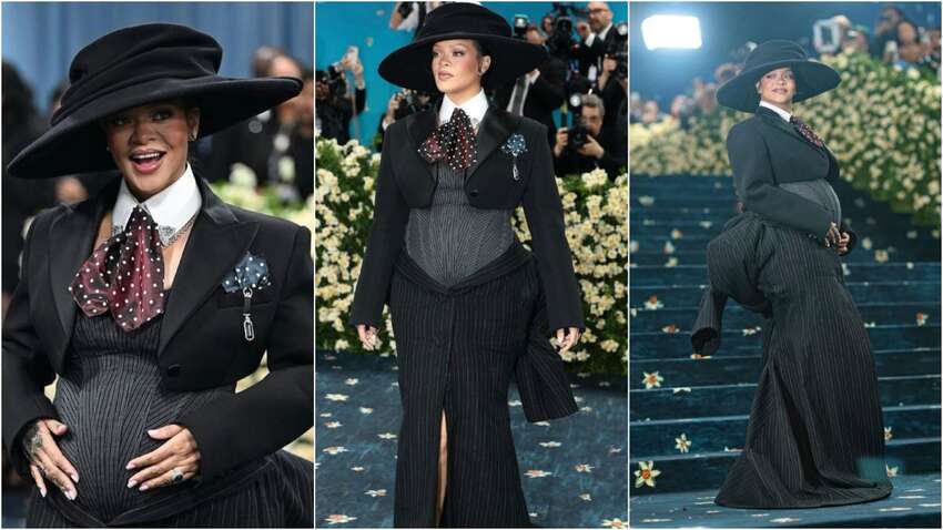 Ріанна прямо на Met Gala 2025 поділилася з шанувальниками інтимною новиною