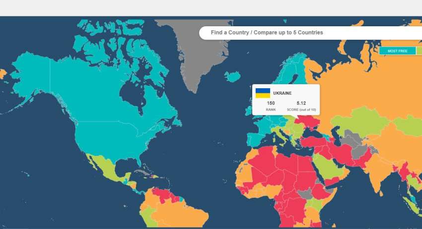 Экономическая свобода Украины достигла исторического минимума: причины и последствия