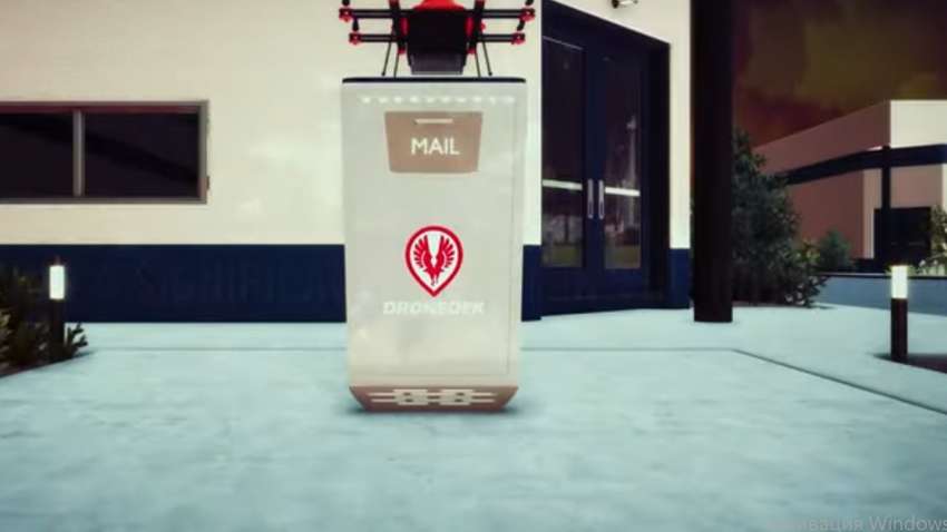 Умный почтомат принимает почту и посылки от дронов: как он выглядит Умный почтомат принимает почту и посылки от дронов: как он выглядит