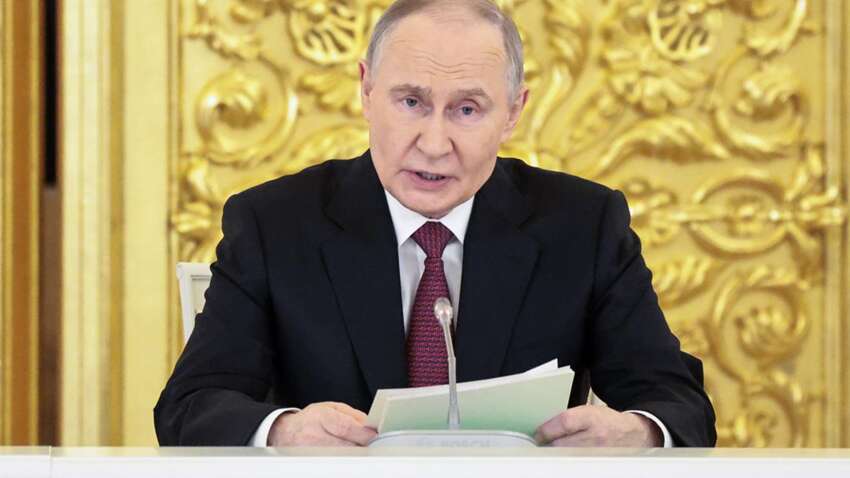 Путін вкотре цинічно розповів, чому почав війну в Україні Путін вкотре цинічно розповів, чому почав війну в Україні