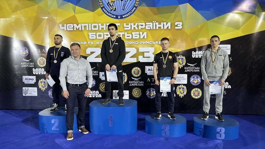 Работники фармкомпании «Здоровье» завоевали «золото» на чемпионате Украины по вольной борьбе