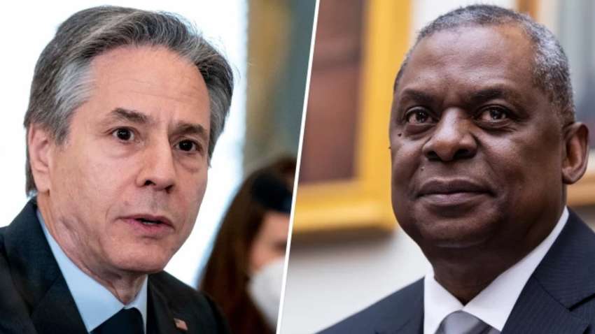 Без улыбок и протокольных фото: СМИ узнали, когда госсекретарь США и министр обороны посетили Киев