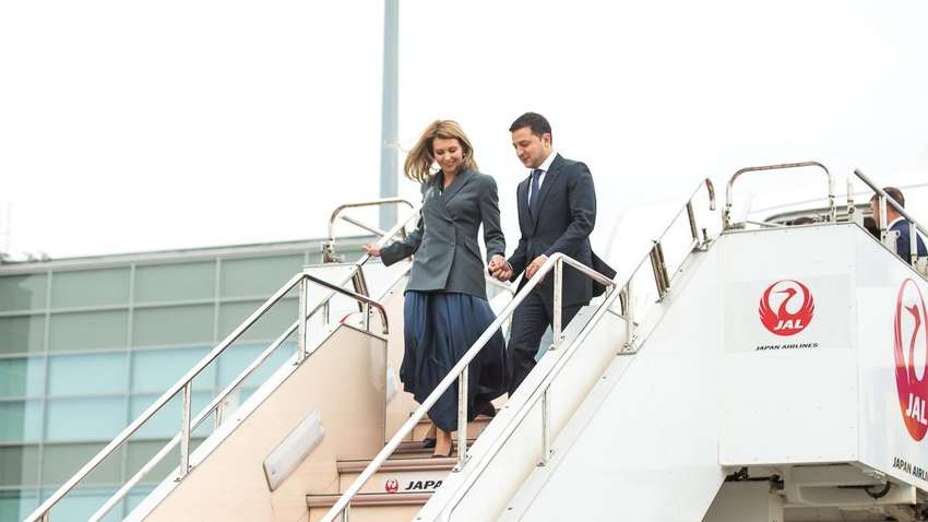 В Японии Зеленский принял участие в церемонии интронизации императора Нарухито