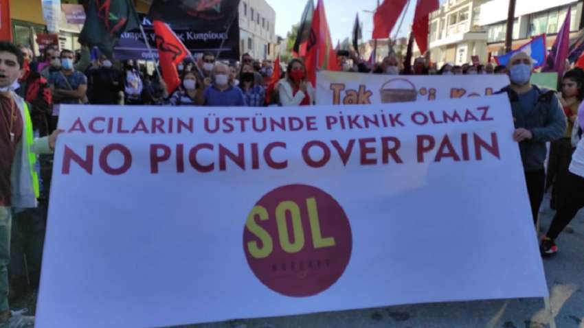 Ердоган закликав розділити Кіпр на дві держави: на острові почалися протести